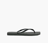 HAVAIANAS | TONG SLIM SQUARE NOIR FEMMES