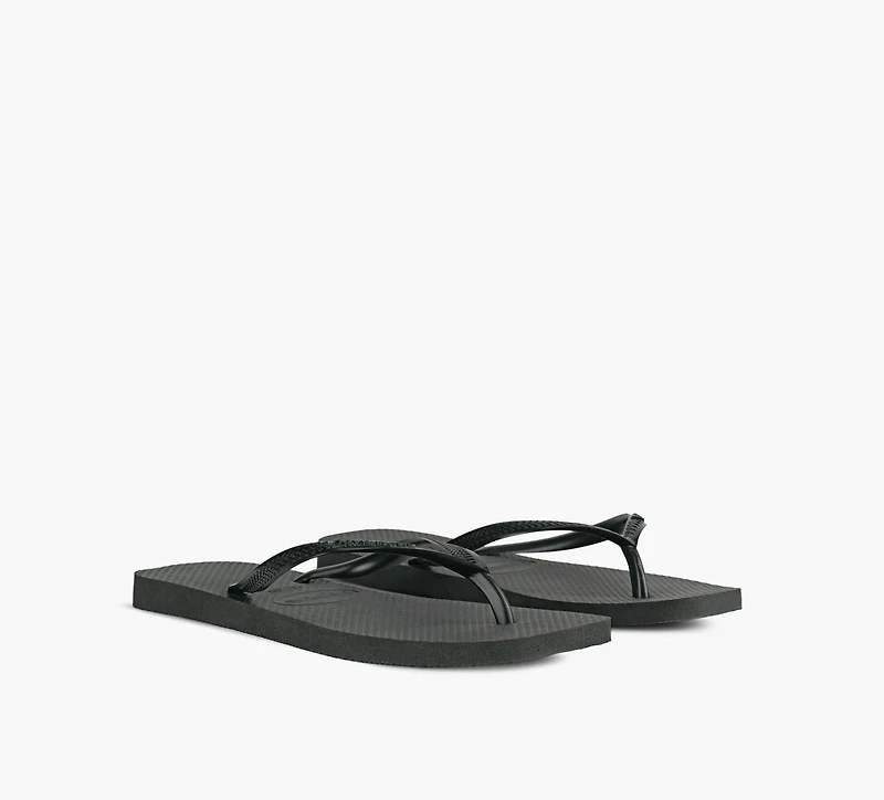 HAVAIANAS | TONG SLIM SQUARE NOIR FEMMES
