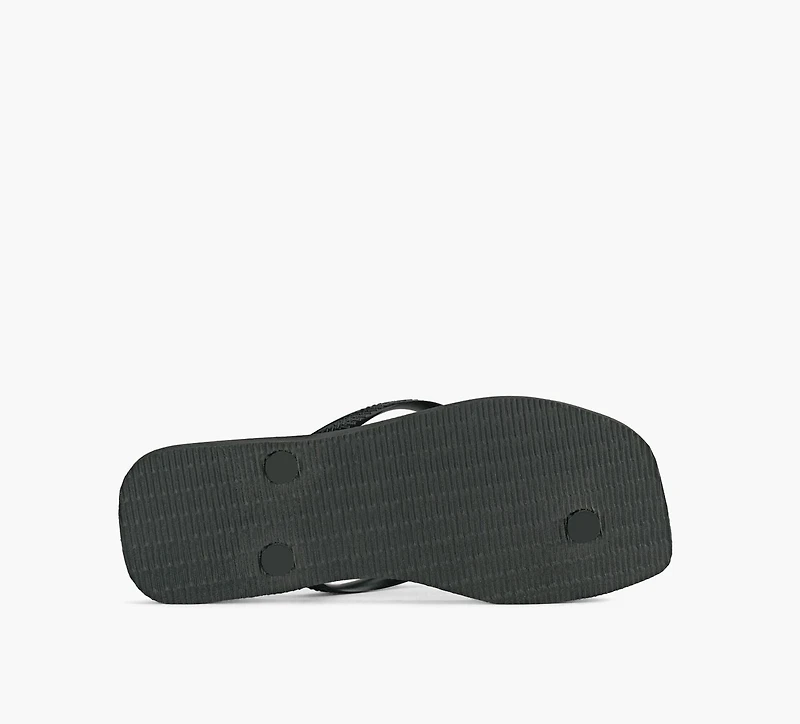 HAVAIANAS | TONG SLIM SQUARE NOIR FEMMES
