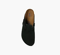 BIRKENSTOCK | BOSTON SEMELLE SOUPLE NOIR HOMMES