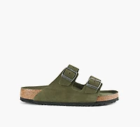 BIRKENSTOCK | ARIZONA SEMELLE SOUPLE VERT HOMMES