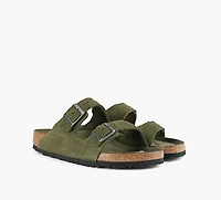 BIRKENSTOCK | ARIZONA SEMELLE SOUPLE VERT HOMMES