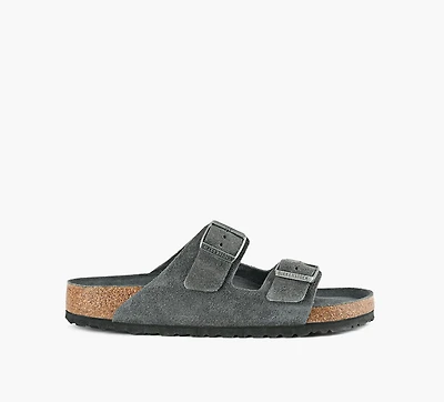 BIRKENSTOCK | ARIZONA SEMELLE SOUPLE GRIS HOMMES