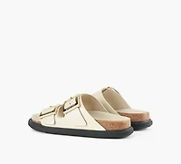BIRKENSTOCK | ARIZONA BOUCLE CARRÉE BEIGE FEMMES