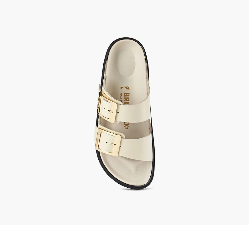 BIRKENSTOCK | ARIZONA BOUCLE CARRÉE BEIGE FEMMES