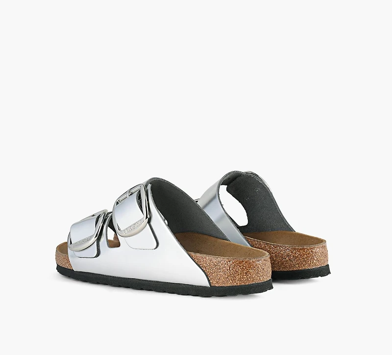 BIRKENSTOCK | ARIZONA GROSSE BOUCLE ARGENT FEMMES