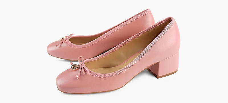 MICHAEL KORS | TALON MI-HAUT PIPER FLEX ROSE PALE FEMMES