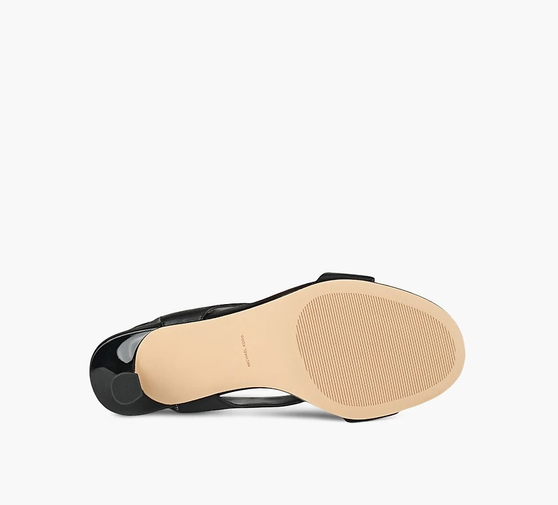 MICHAEL KORS | SANDALE MI-HAUTE CHÉRIE NOIR FEMMES