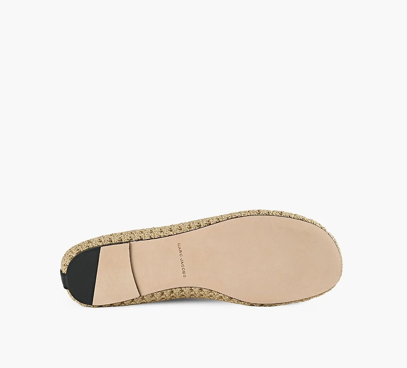 MARC JACOBS | BALLERINE THE LOGO RIBBON BEIGE FEMMES