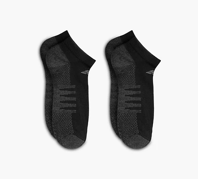 NEW BALANCE | CHAUSSETTES MI-MOLLET COOLMAX 2 PAIRES NOIR UNISEXE
