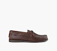 SEBAGO | CHAUSSURE BATEAU DOCKSIDES PORTLAND WAXED BRUN HOMMES