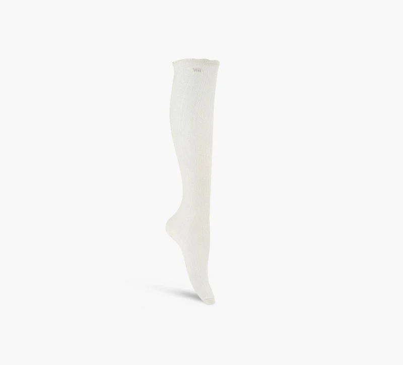 VANS | CHAUSSETTES HAUTEUR GENOUX POINTELLE BLANC FEMMES