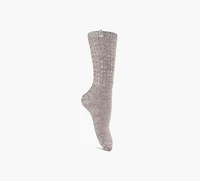 UGG | CHAUSSETTES MI-MOLLET AMPLE EN TRICOT CÔTELÉ | BRUN | FEMMES