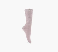 UGG | CHAUSSETTES MI-MOLLET AMPLE EN TRICOT CÔTELÉ | ROSE PALE | FEMMES