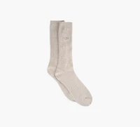 UGG | CHAUSSETTES MI-MOLLET CÔTELÉES TREY | BEIGE | HOMMES