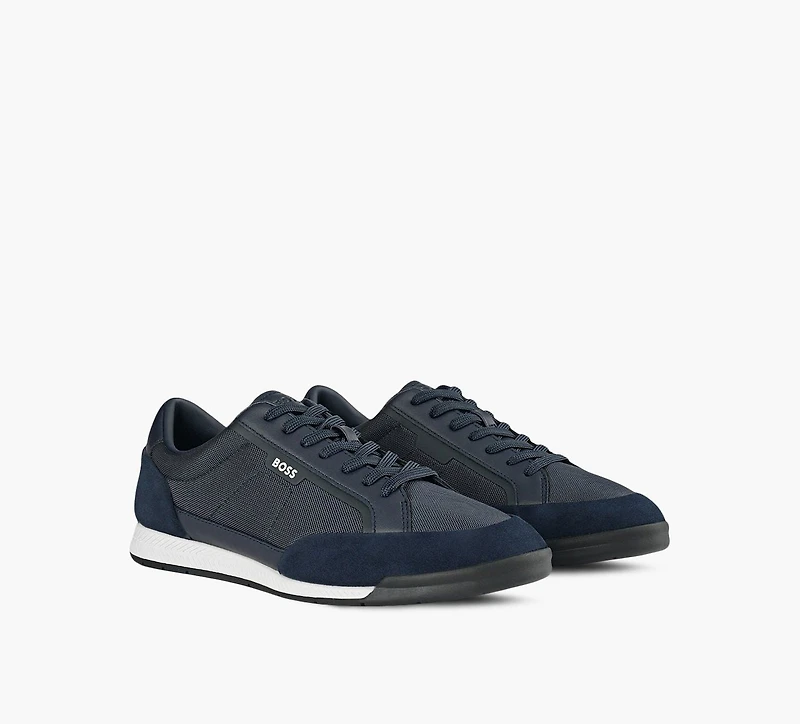 BOSS | BASKET À PROFIL BAS NITAN BLEU HOMMES