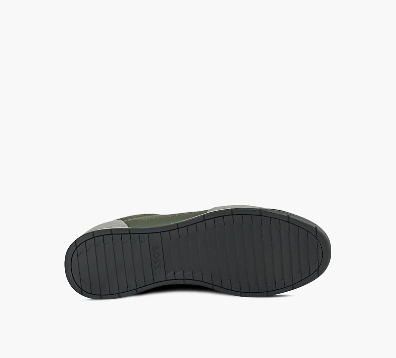 BOSS | BASKET À PROFIL BAS NITAN KHAKI HOMMES