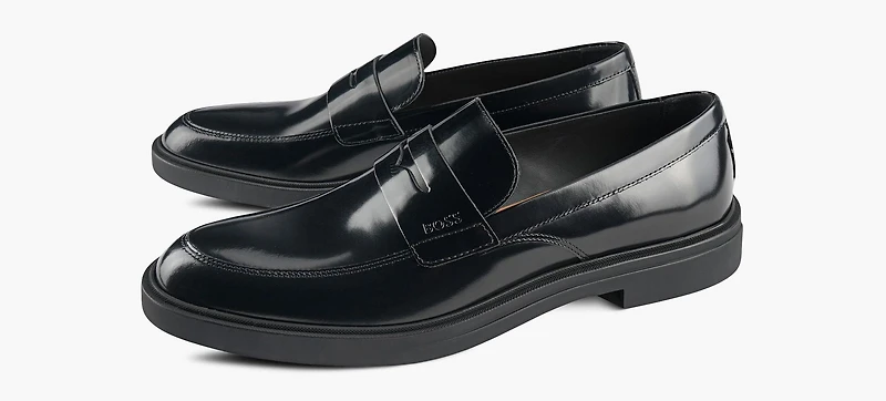 BOSS | MOCASSIN CALEV NOIR HOMMES