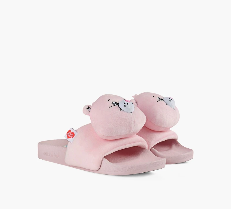 ADIDAS | SANDALE ADILETTE X LES CALINOURS ROSE PALE FEMMES
