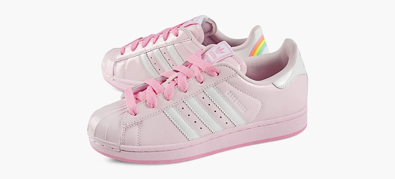 ADIDAS | SUPERSTAR II X LES CALINOURS ROSE PALE FEMMES
