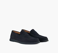 BOSS | MOCASSIN SIENNE BLEU HOMMES