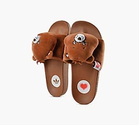 ADIDAS | SANDALE ADILETTE X LES CALINOURS BRUN HOMMES