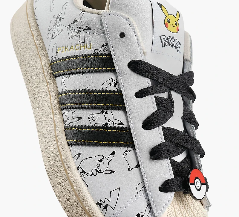 ADIDAS | SUPERSTAR II X PIKACHU BLANC GRAND ENFANT UNISEXE