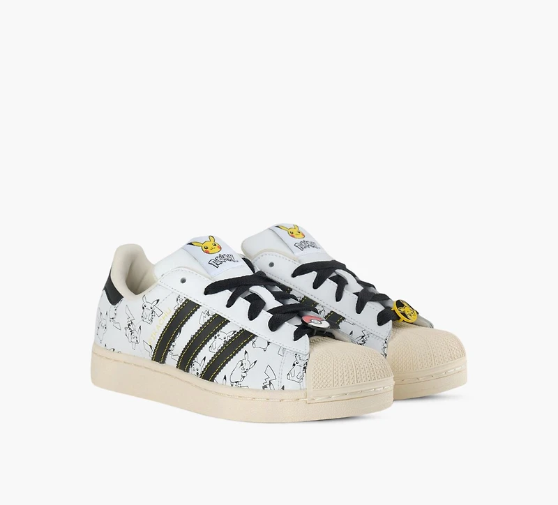 ADIDAS | SUPERSTAR II X PIKACHU BLANC GRAND ENFANT UNISEXE