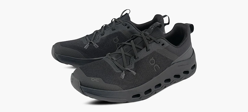 ON | CLOUDLEAP NOIR GRAND ENFANT UNISEXE