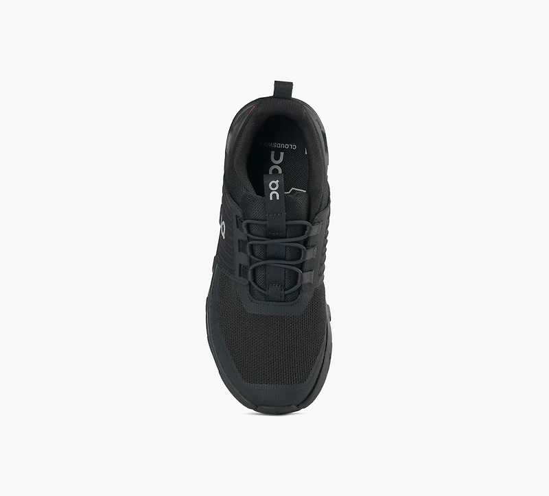 ON | CLOUDSWIFT NOIR GRAND ENFANT UNISEXE