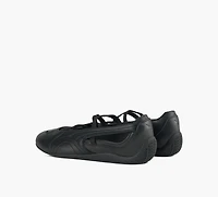 PUMA | BALLERINE SPEEDCAT CUIR NOIR GRAND ENFANT FILLE