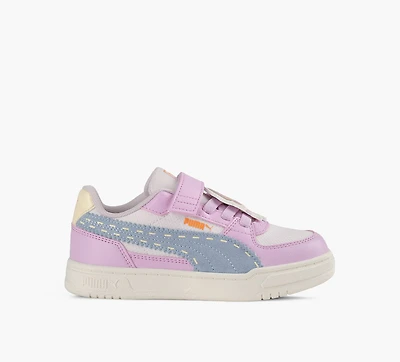 PUMA | X DORA L'EXPLORATRICE BASKET CAVEN III ROSE PALE GRAND ENFANT FILLE