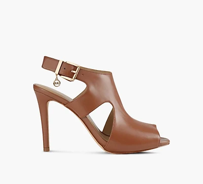 MICHAEL KORS | SANDALE À TALON HARPER TAN FEMMES