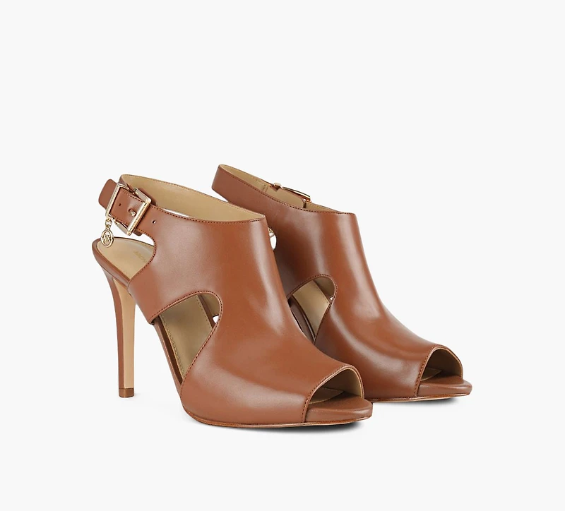 MICHAEL KORS | SANDALE À TALON HARPER TAN FEMMES