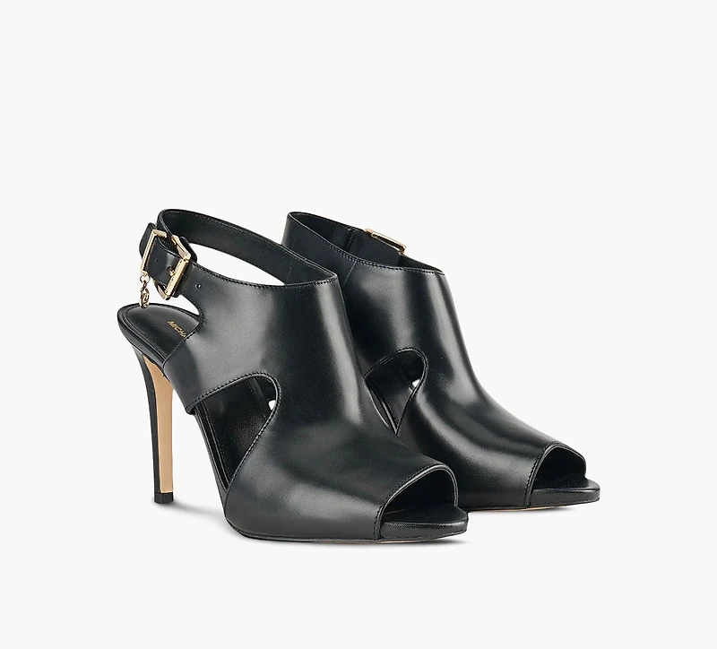 MICHAEL KORS | SANDALE À TALON HARPER NOIR FEMMES