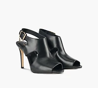 MICHAEL KORS | SANDALE À TALON HARPER NOIR FEMMES