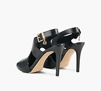 MICHAEL KORS | SANDALE À TALON HARPER NOIR FEMMES