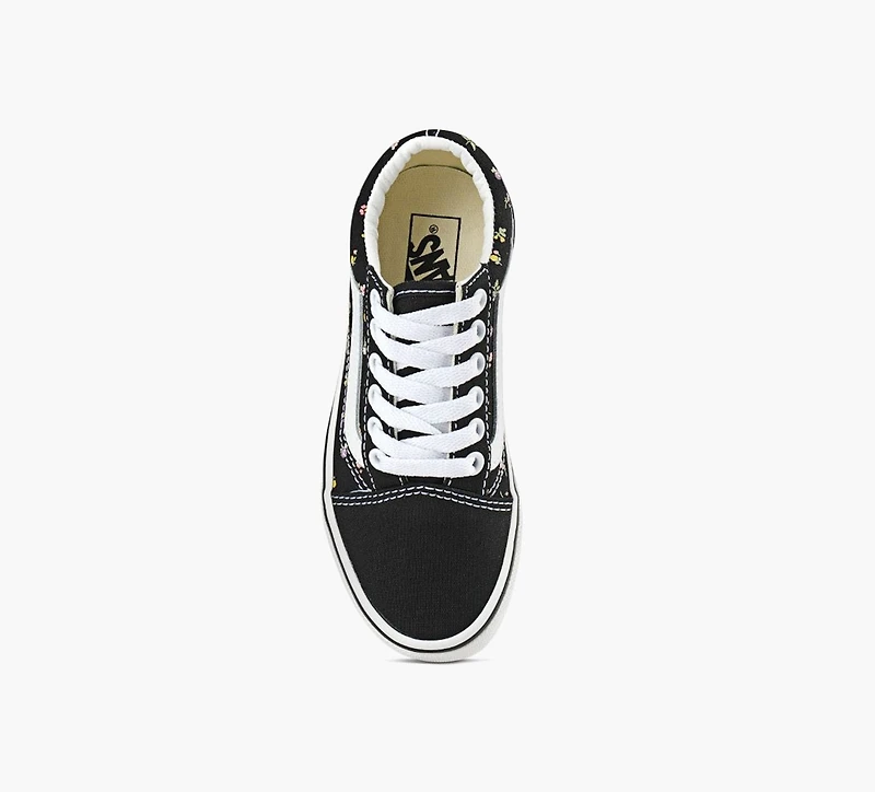 VANS | BASKET OLD SKOOL NOIR GRAND ENFANT FILLE