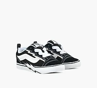 VANS | BASKET KNU SKOOL BOLT À LACETS ÉLASTIQUES NOIR PETIT ENFANT GARCON
