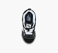 VANS | BASKET KNU SKOOL BOLT À LACETS ÉLASTIQUES NOIR PETIT ENFANT GARCON