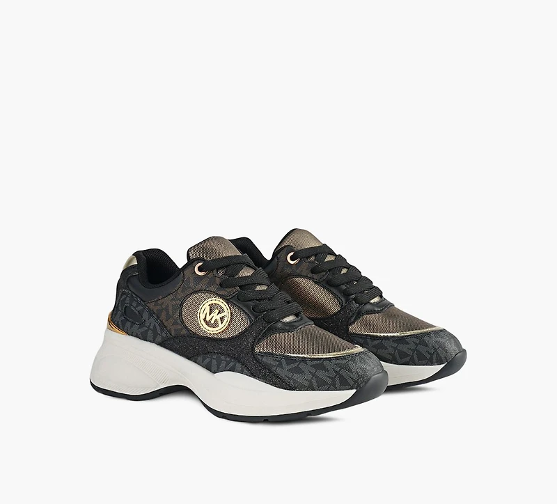 MICHAEL KORS | BASKET ZUMA NOIR GRAND ENFANT FILLE