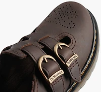 DR. MARTENS | MARY JANE 8065 SOFTY BRUN GRAND ENFANT FILLE