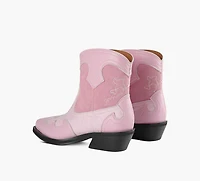 GANNI | BOTTE COURTES WESTERN  FUCHSIA FEMMES