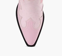 GANNI | BOTTE COURTES WESTERN  FUCHSIA FEMMES
