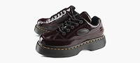 DR. MARTENS | BUZZ 5 OEILLETS BOURGOGNE FEMMES