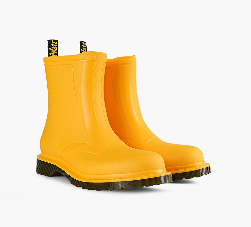 DR. MARTENS | BOTTES À ENFILER 1460 RAIN JAUNE HOMMES