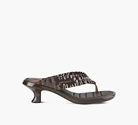 MELISSA | + GANNI  THONG MINI TALON BRUN FEMMES