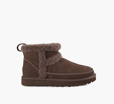 UGG | CLASSIC MINI HÉRITAGE BRUN FEMMES