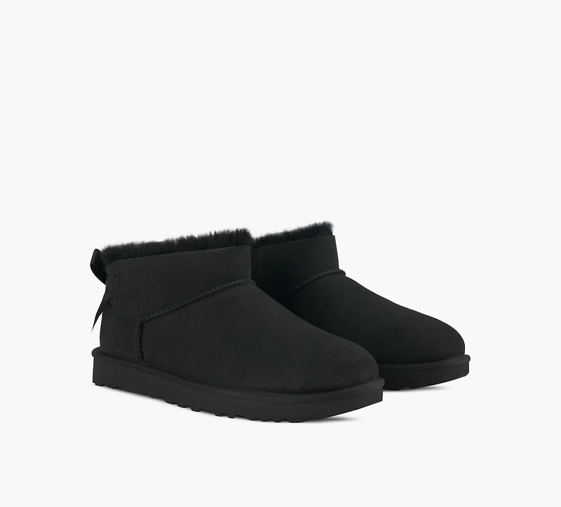 UGG | ULTRA MINI BAILEY BOW NOIR FEMMES