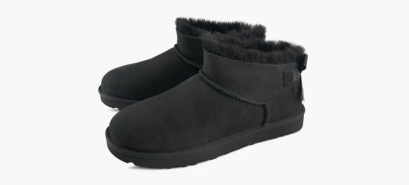 UGG | ULTRA MINI BAILEY BOW NOIR FEMMES